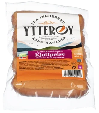 Kylling Kjøttpølse Røkt 450g Frys