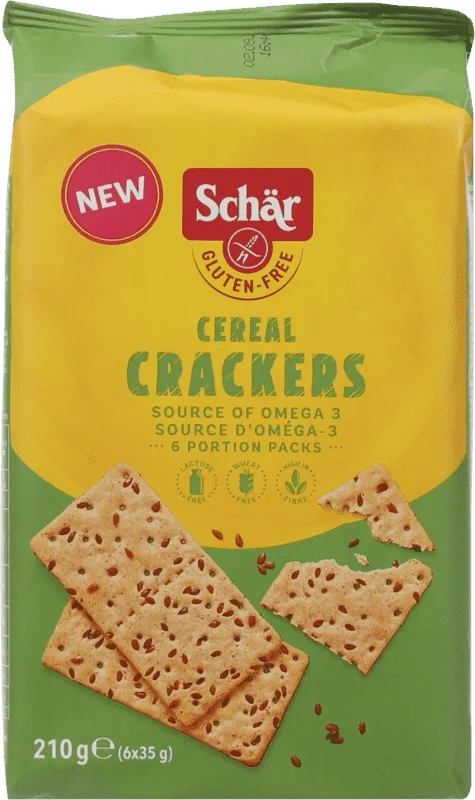 Schär Cereal Crackers 210g