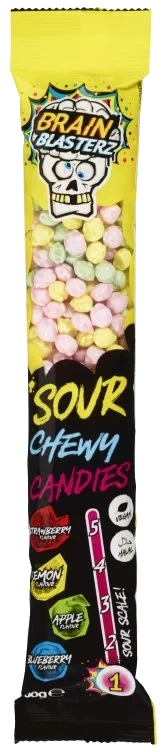 Sour Chewy Candy 60g Brain Blasterz