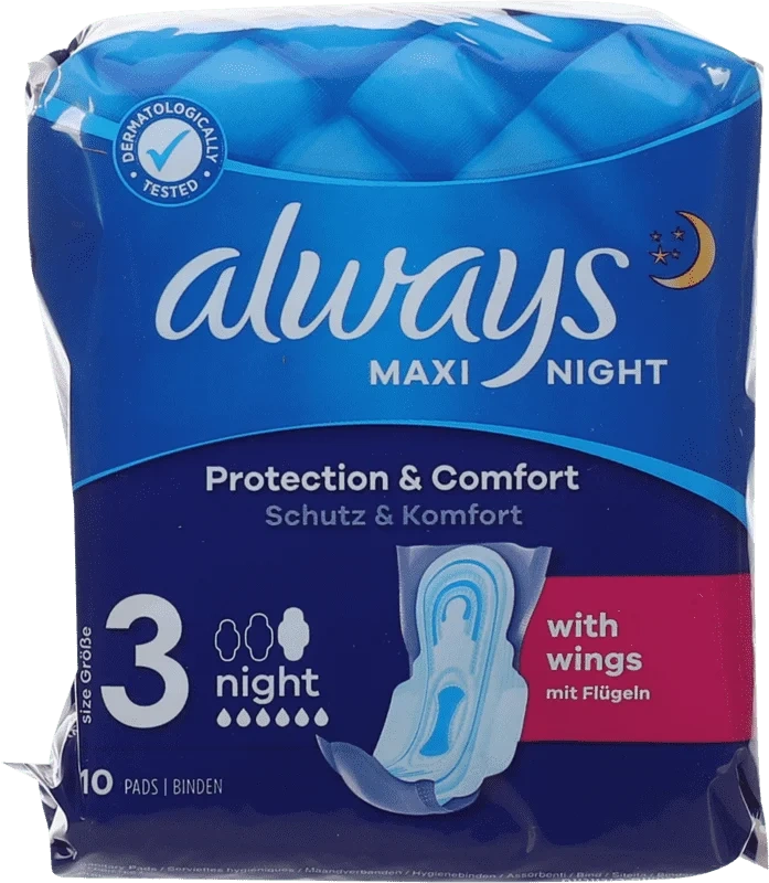 Always Bind Maxi Night 10stk