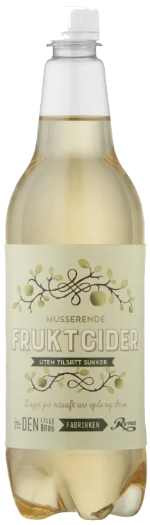 Fruktcider uten Tilsatt Sukker 1l Roma