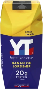 Yt Rest.drikk Banan/jordb 330ml Tine