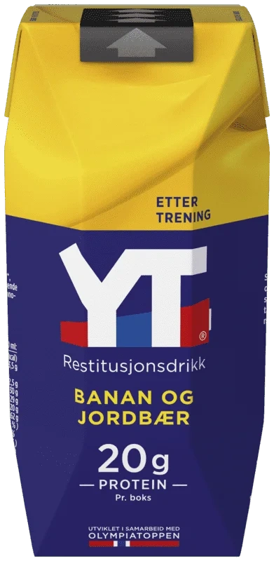 Yt Rest.drikk Banan/jordb 330ml Tine