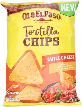 Old El Paso Chili Cheese Tortilla Chips 170g