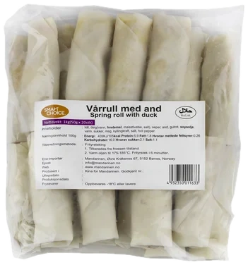 Vårrull med And 1kg Smart Choice
