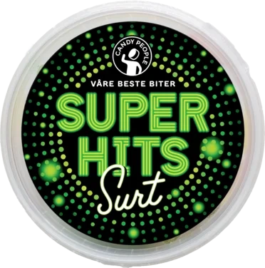 Super Hits Surt Surt Smågodt 200g
