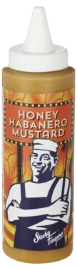 Honey Habanero Mustard 237ml Sticky Fingers