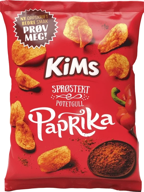 KiMs Potetgull Paprika 250g