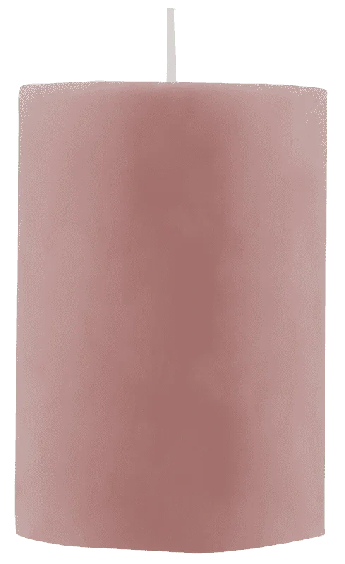Kubbelys Stearin Dus Rosa 7x10cm Moda