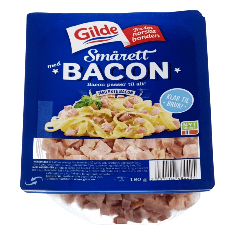Smårettbacon 180g Enh