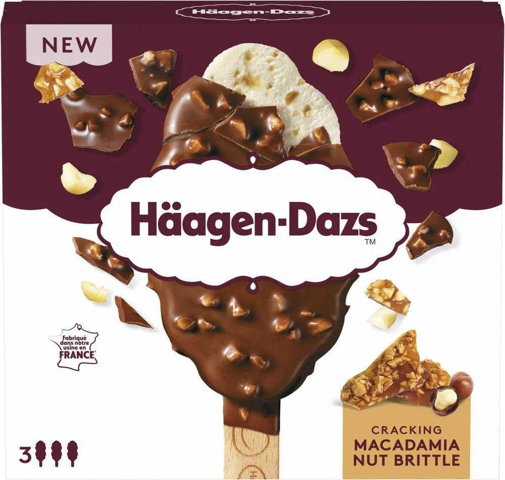 Glasspinnar Cracking Macadamia Nut Brittle