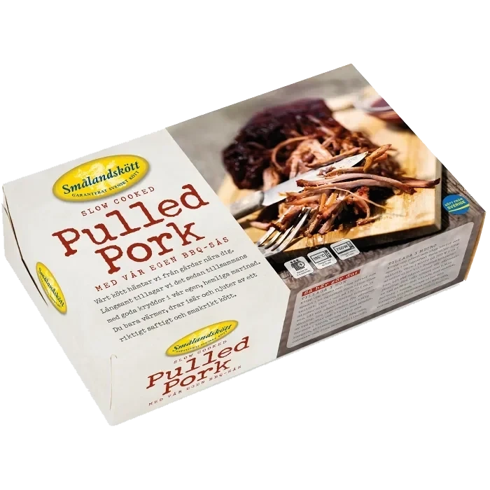Pulled Pork 550g Smålandskött