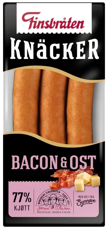 Knacker Bacon 250g Finsbråten