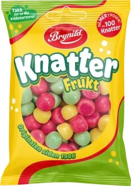 Knatter Frukt 100g Brynild