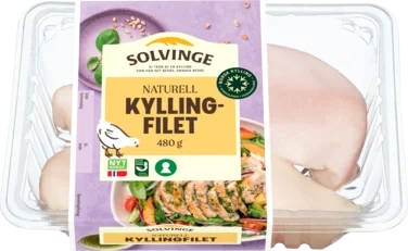 Kyllingfilet 480g Solvinge