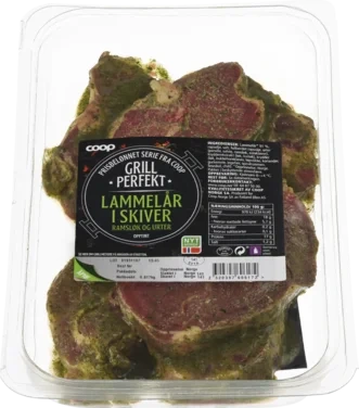 Coop Gp Lammelår Ramsløkmarinert 600g Vv