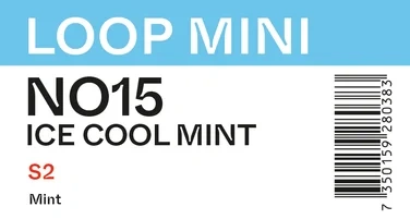 Loop No15 Ice Cool Mint S2 Mini All White 30 Portions 15g