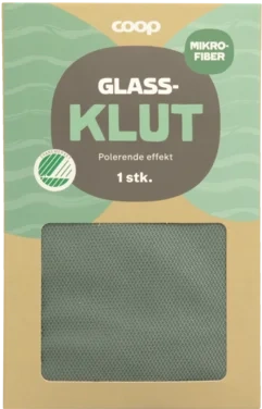 Coop Glassklut Mikrofiber 40x40cm Coop