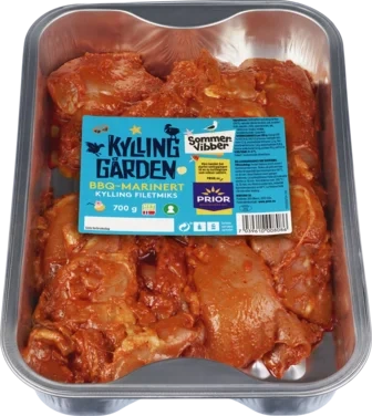 KG Kylling Filetmiks BBQ 700g