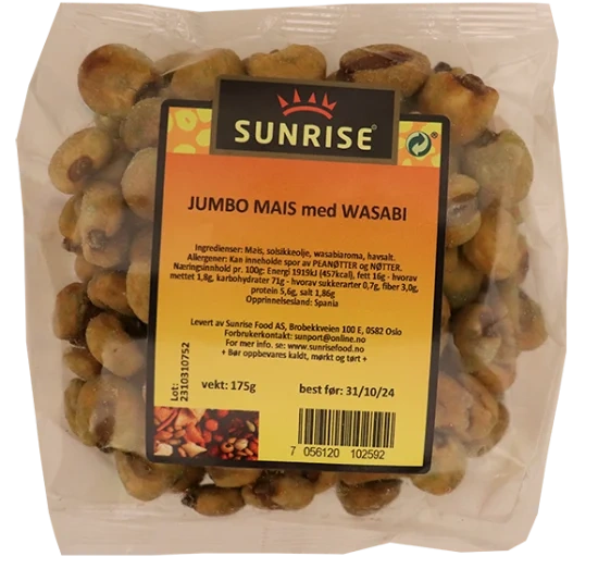 Jumbo Mais m/Wasabi 175g