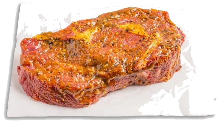 Entrecote Av Storfe i skiver Marinert pr Kg