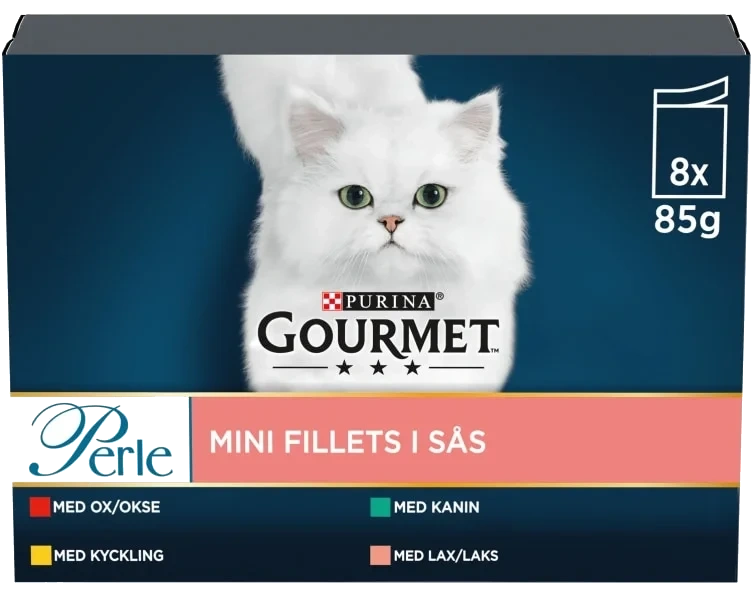 Kattmat Menybox Kanin & lax
