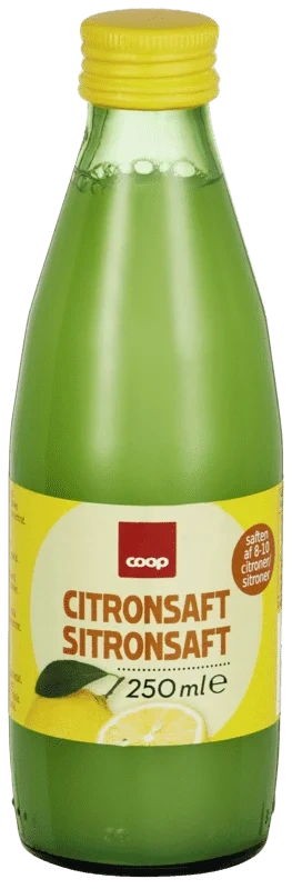 Coop Sitronsaft 250ml