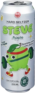 Steve Hard Seltzer Apple 0,5 bx