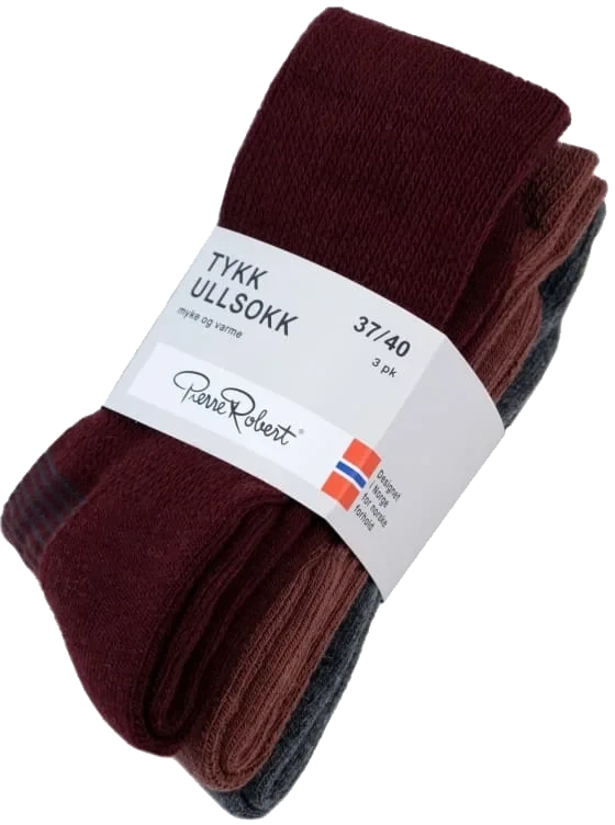 Tykk Ullsokk X3 Mix22 37-40 (40)