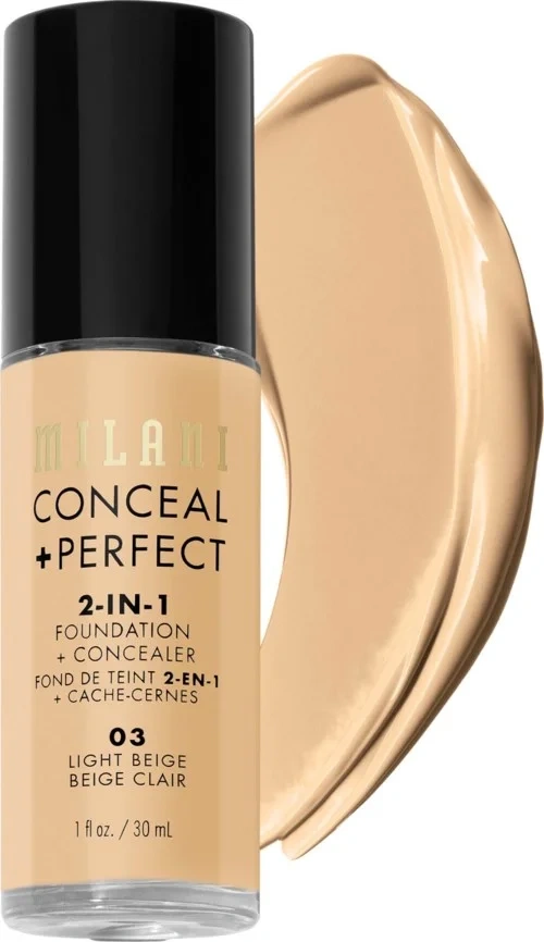 Milani Conceal & Perfect Liquid Foundation Light Beige
