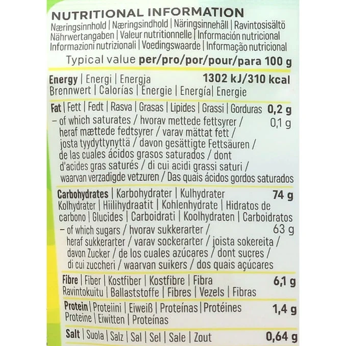 Soft & Chewy Torkad Ananas 18-pack