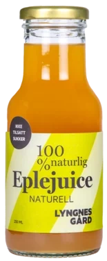Eplejuice Naturell 250ml Fl Lyngnes Gård