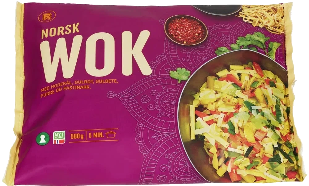 Norsk Wokblanding 500 g