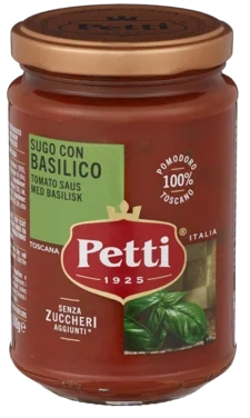 Petti Pastasaus med Basilikum 300g