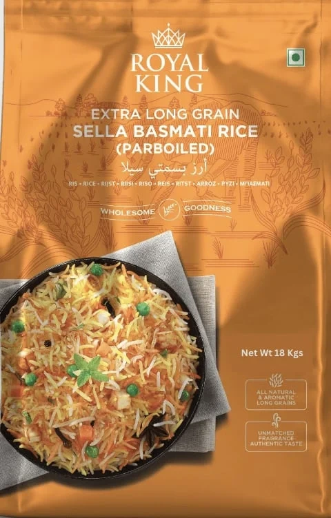 Basmati Ris Sella Royal King 18kg