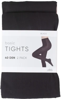 Basic Tights 40 Den Black 40-44