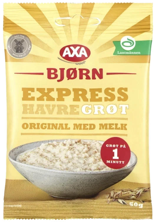 Havregrøt M/melk 50g Axa