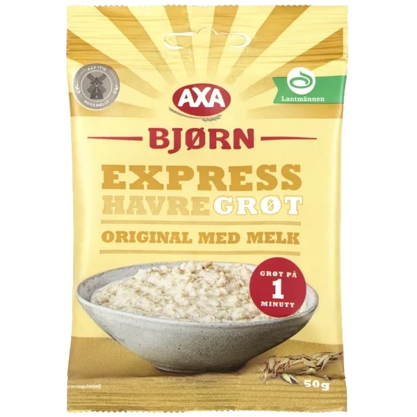 Havregrøt M/melk 50g Axa