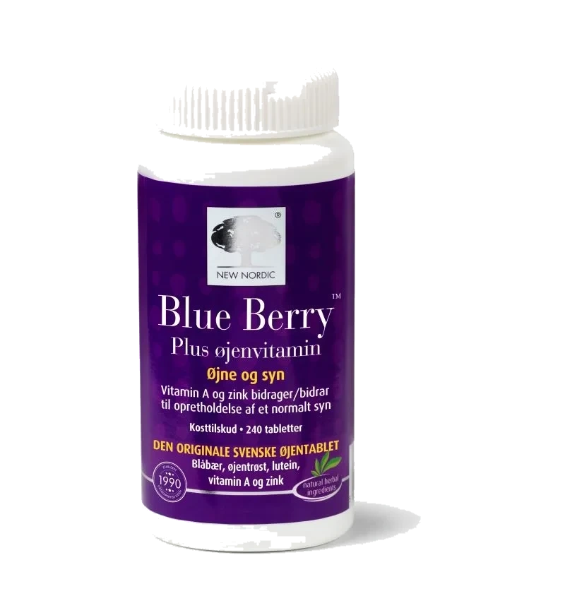 Blue Berry Plus 240 kapsler