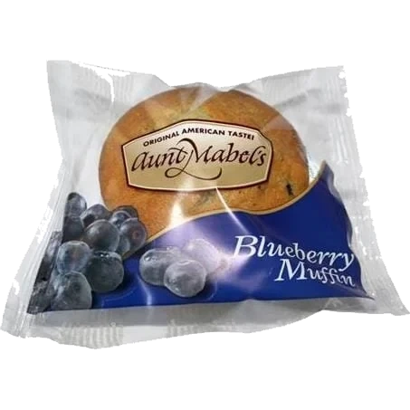 Muffins Mini M/Blåbær 50stk
