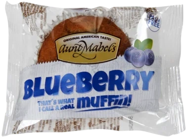 Muffins Mini M/Blåbær 50stk
