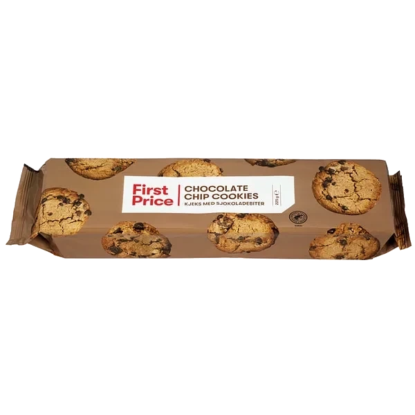 Choco Chip Cookies 225g First Price