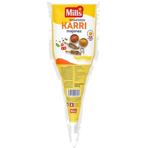 Sandwichmajones Curry 900g Mills