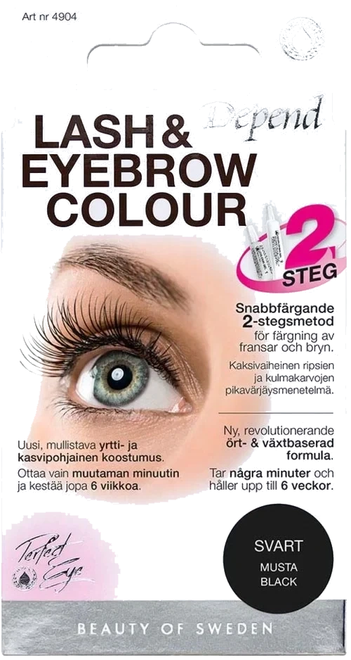Depend Perfect Eye Lash and Eyebrow Colour Black