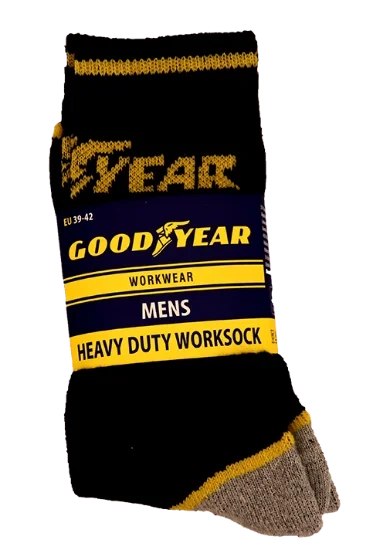 Goodyear Sokker Svart 39-42