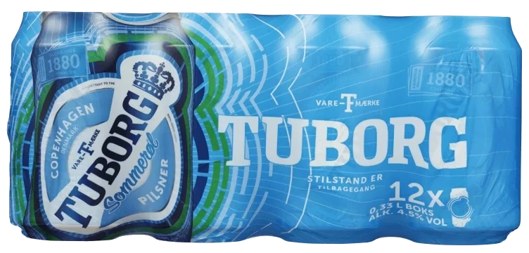 Tuborg Sommerøl 0,33lx12 boks