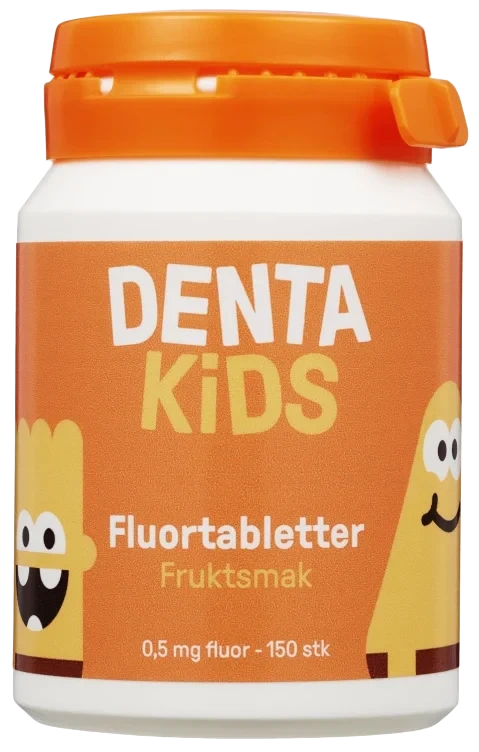 Dentakids Fluortabletter Mix 150tab