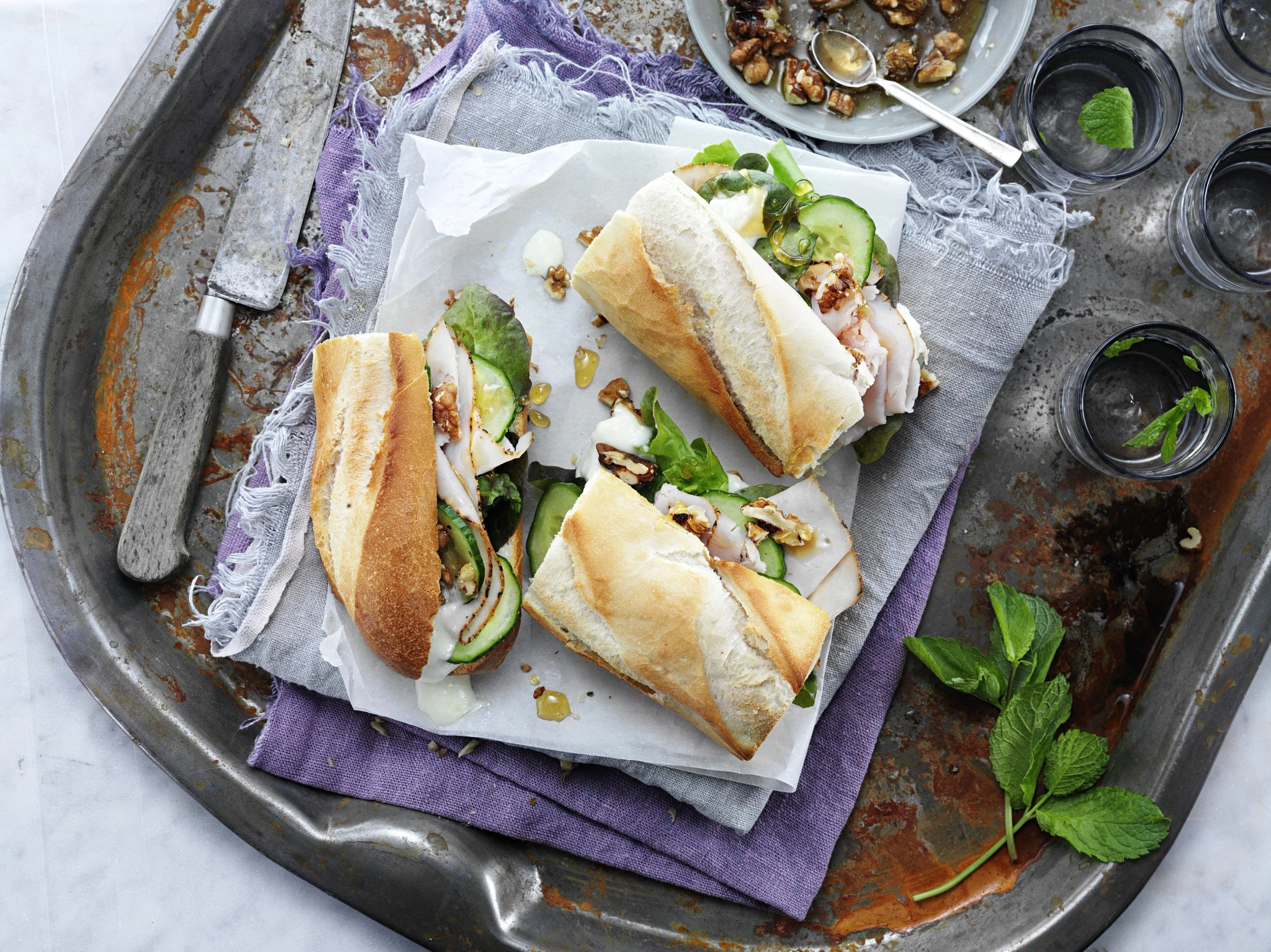 Halvbaguette vete