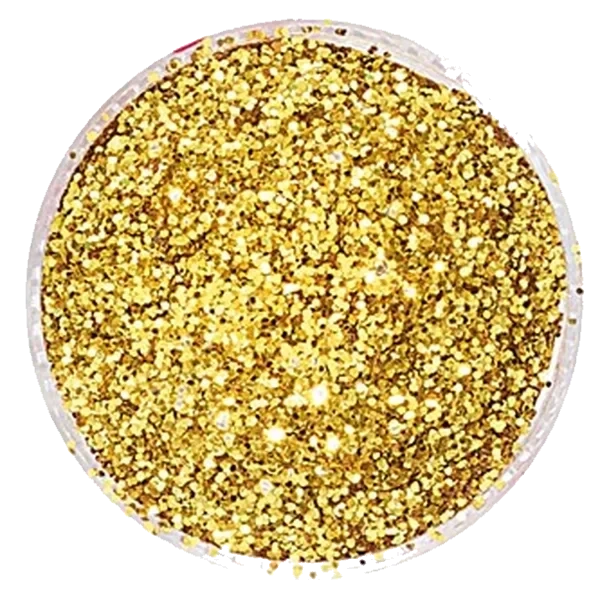 Glitterstrø 250 G Gull
