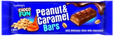 Chocofun Peanut & Caramel 6x36g